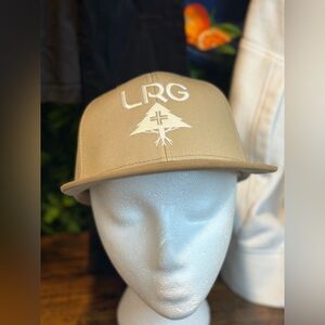 Lifted Research Group (LRG) Tan SnapBack hat cap. One size